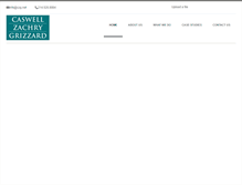 Tablet Screenshot of czg.net